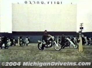 Jolly Roger Drive-In Theatre - Jolly Roger Screen 1976 (newer photo)
